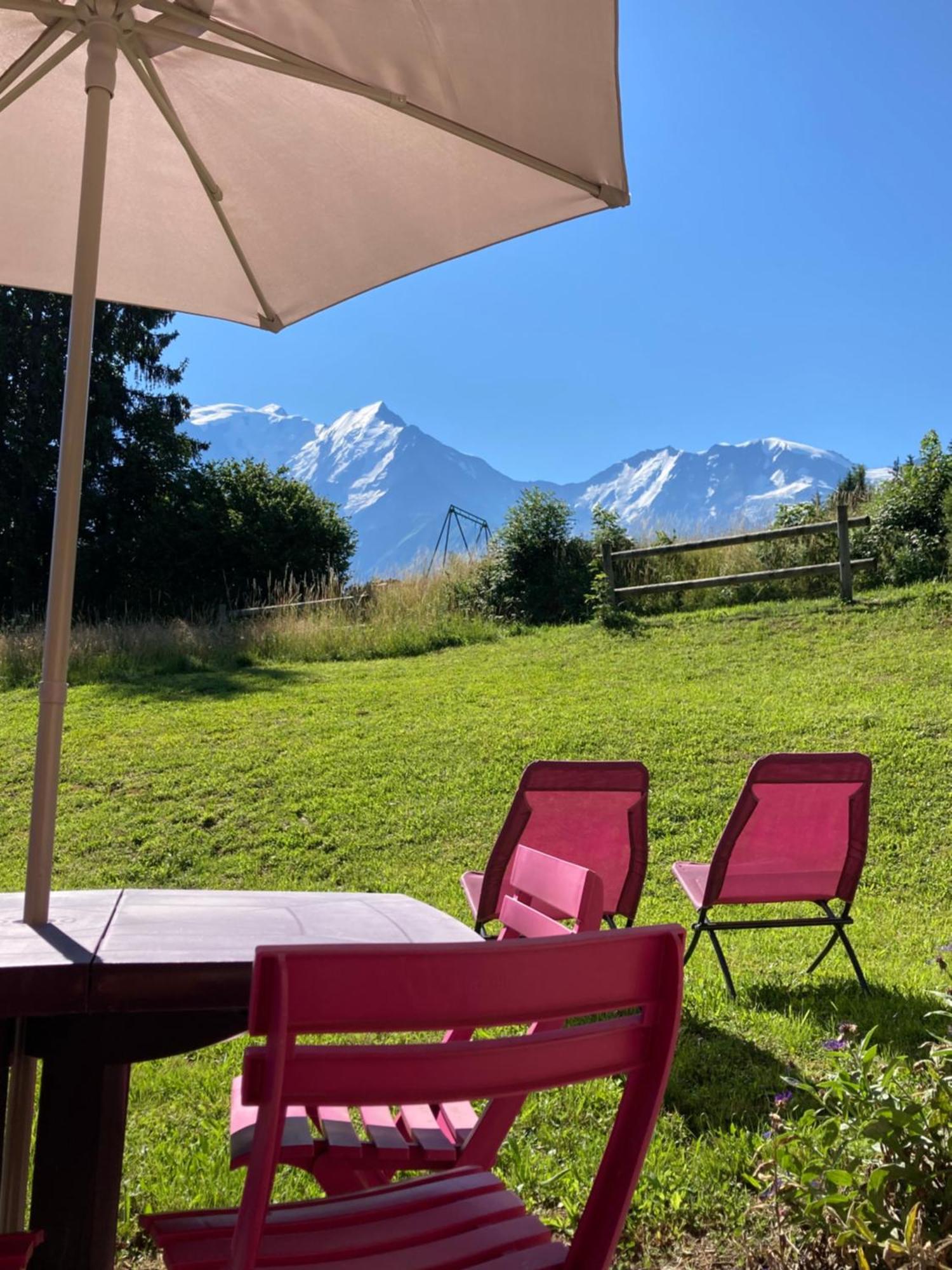 Marie Mont Blanc Vue Mont Blanc Apartment Saint-Gervais-les-Bains Exterior photo
